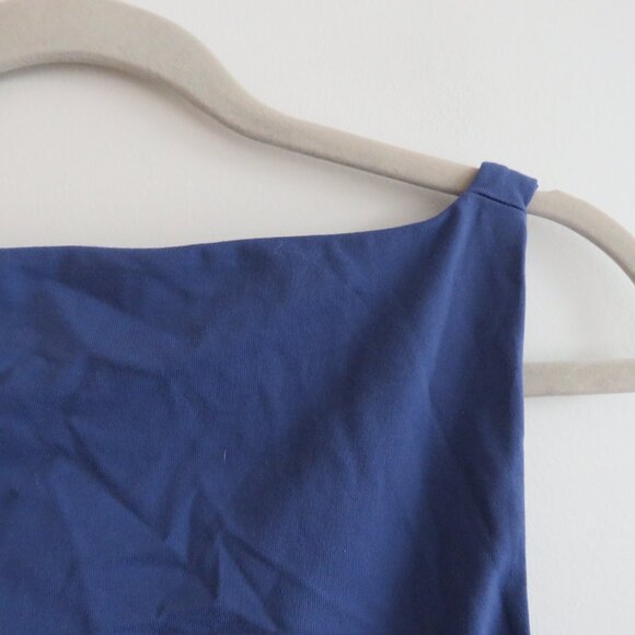 ARITZIA BABATON Contour Scoopneck Tank in Blue Eclipse Minimalist - Size XL - Picture 8 of 10